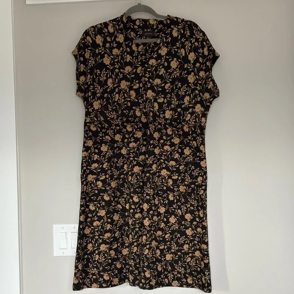 J Jill Floral Flowers Wearever Collection Dress - Picture 3 of 14